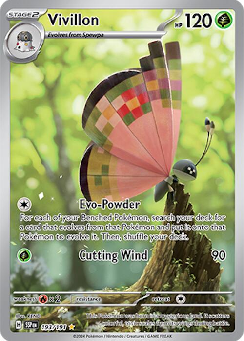 Vivillon (193/191) [Scarlet & Violet: Surging Sparks] | Nerdhalla Games