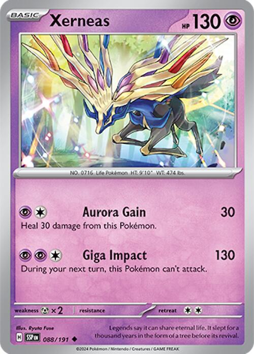 Xerneas (088/191) [Scarlet & Violet: Surging Sparks] | Nerdhalla Games