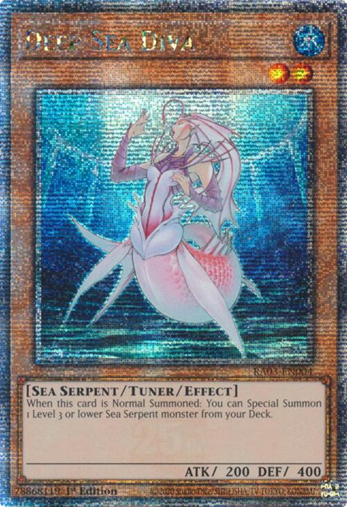 Deep Sea Diva (Quarter Century Secret Rare) [RA03-EN004] Quarter Century Secret Rare | Nerdhalla Games