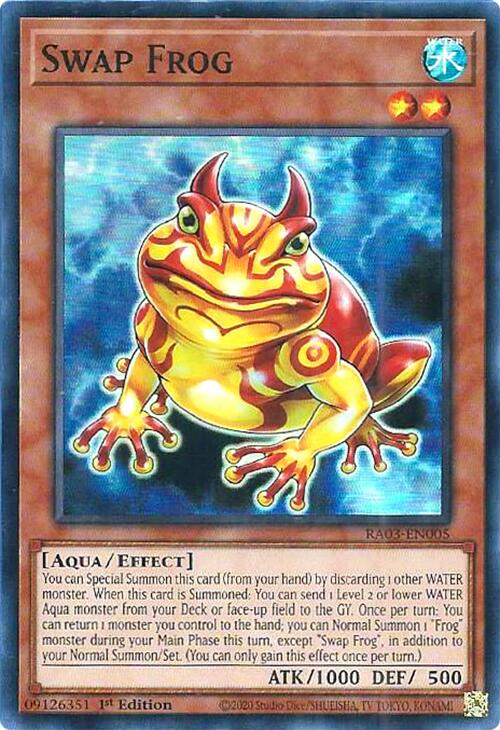 Swap Frog [RA03-EN005] Super Rare | Nerdhalla Games