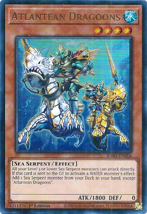 Atlantean Dragoons (UR) [RA03-EN006] Ultra Rare | Nerdhalla Games