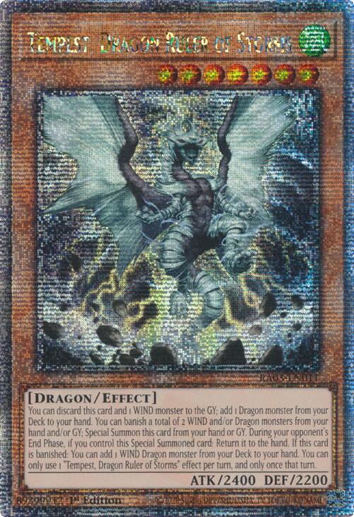 Tempest, Dragon Ruler of Storms (Quarter Century Secret Rare) [RA03-EN011] Quarter Century Secret Rare | Nerdhalla Games