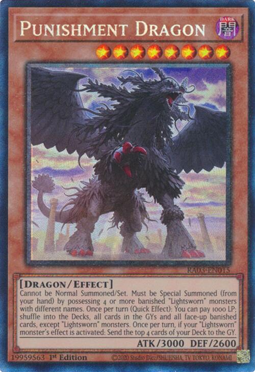 Punishment Dragon (CR) [RA03-EN015] Prismatic Collector's Rare | Nerdhalla Games