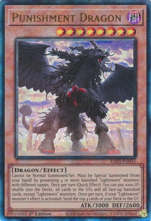 Punishment Dragon (UTR) [RA03-EN015] Prismatic Ultimate Rare | Nerdhalla Games