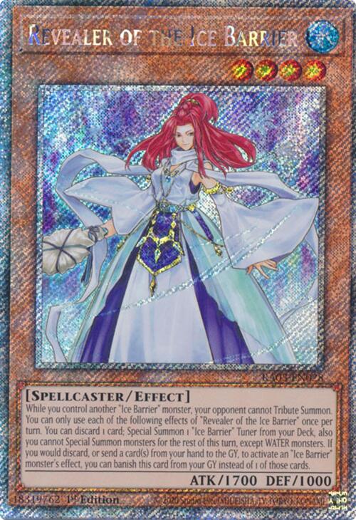 Revealer of the Ice Barrier (Platinum Secret Rare) [RA03-EN028] Platinum Secret Rare | Nerdhalla Games