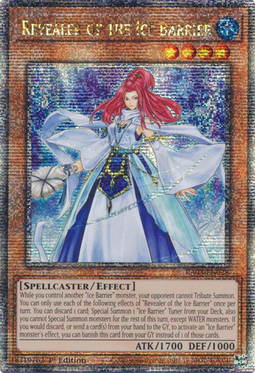 Revealer of the Ice Barrier (Quarter Century Secret Rare) [RA03-EN028] Quarter Century Secret Rare | Nerdhalla Games