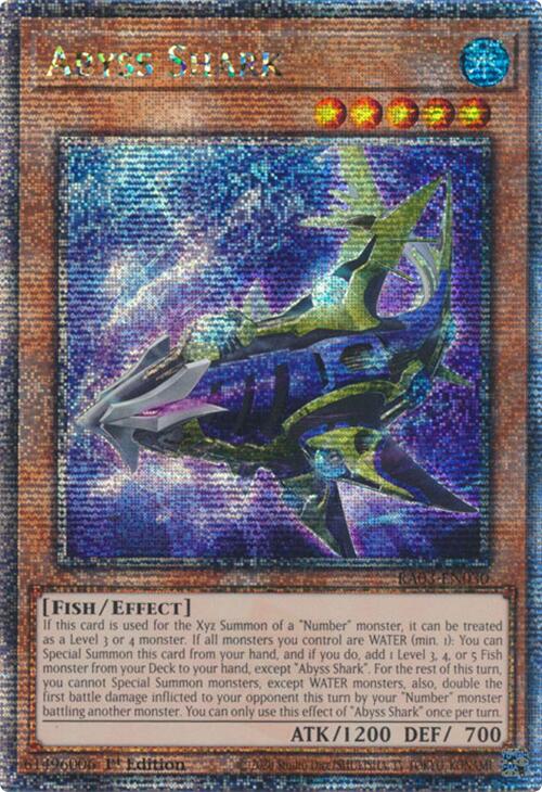 Abyss Shark (Quarter Century Secret Rare) [RA03-EN030] Quarter Century Secret Rare | Nerdhalla Games