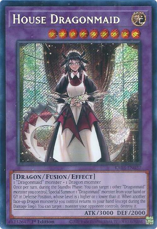 House Dragonmaid (Secret Rare) [RA03-EN037] Secret Rare | Nerdhalla Games