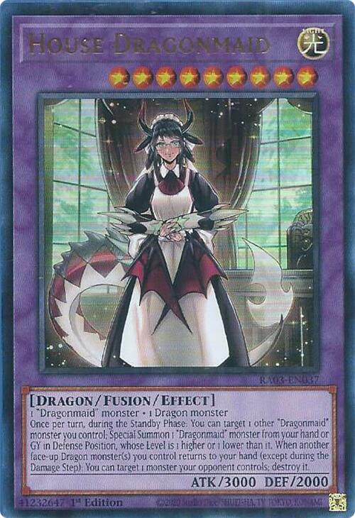 House Dragonmaid (UR) [RA03-EN037] Ultra Rare | Nerdhalla Games