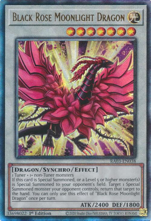 Black Rose Moonlight Dragon (UTR) [RA03-EN038] Prismatic Ultimate Rare | Nerdhalla Games