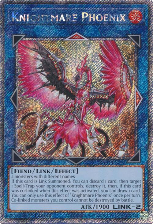 Knightmare Phoenix (Platinum Secret Rare) [RA03-EN042] Platinum Secret Rare | Nerdhalla Games