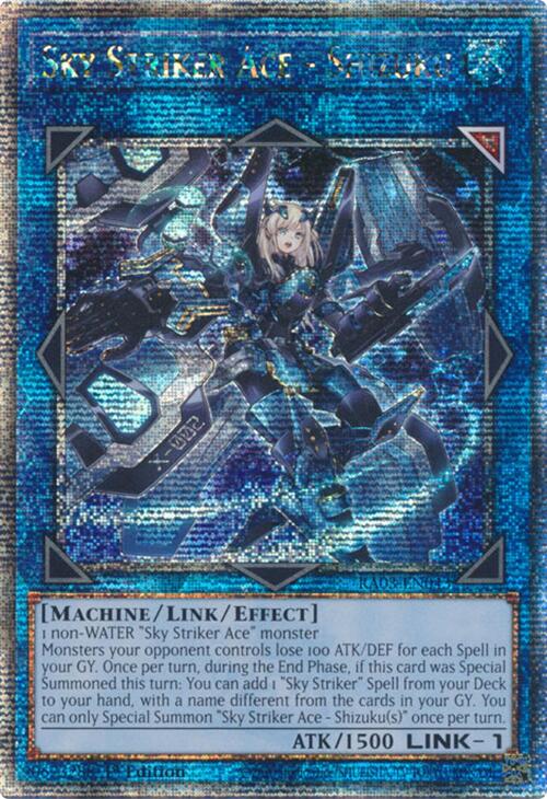 Sky Striker Ace - Shizuku (Quarter Century Secret Rare) [RA03-EN043] Quarter Century Secret Rare | Nerdhalla Games