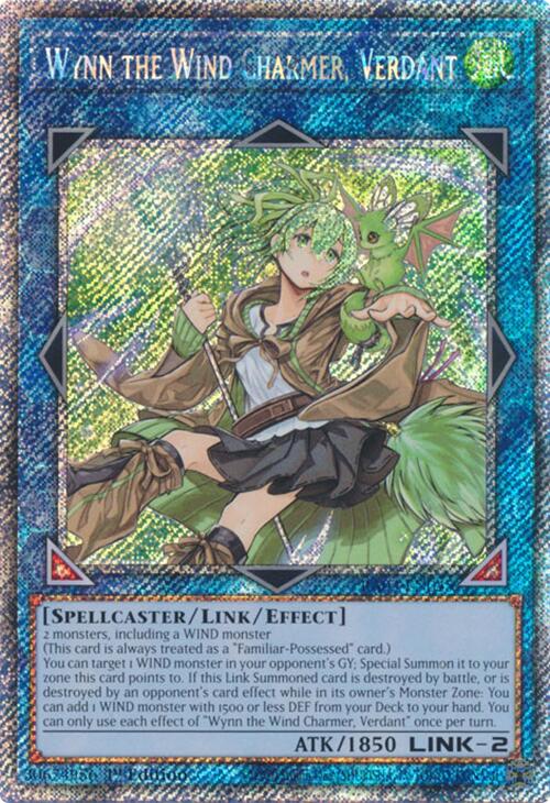 Wynn the Wind Charmer, Verdant (Platinum Secret Rare) [RA03-EN045] Platinum Secret Rare | Nerdhalla Games