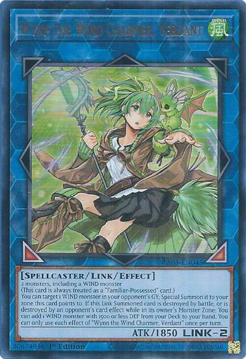 Wynn the Wind Charmer, Verdant (UR) [RA03-EN045] Ultra Rare | Nerdhalla Games