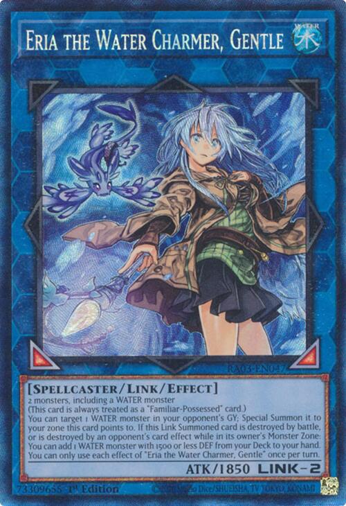 Eria the Water Charmer, Gentle (CR) [RA03-EN047] Prismatic Collector's Rare | Nerdhalla Games