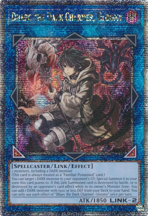 Dharc the Dark Charmer, Gloomy (Quarter Century Secret Rare) [RA03-EN048] Quarter Century Secret Rare | Nerdhalla Games