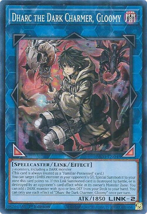 Dharc the Dark Charmer, Gloomy [RA03-EN048] Super Rare | Nerdhalla Games