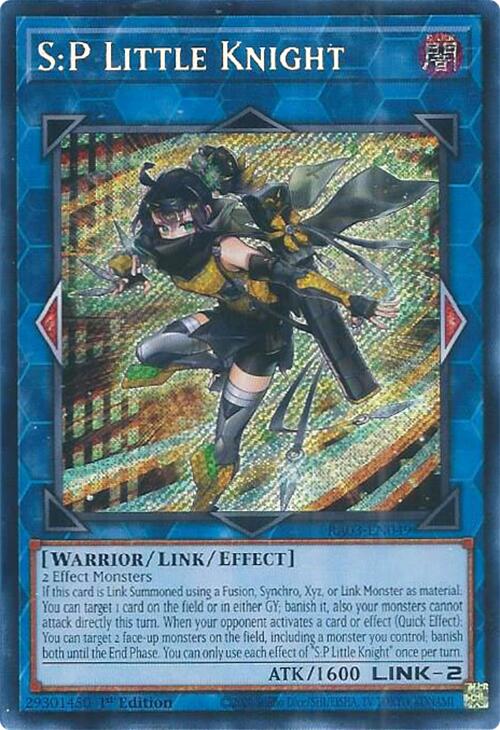 S:P Little Knight (Secret Rare) [RA03-EN049] Secret Rare | Nerdhalla Games