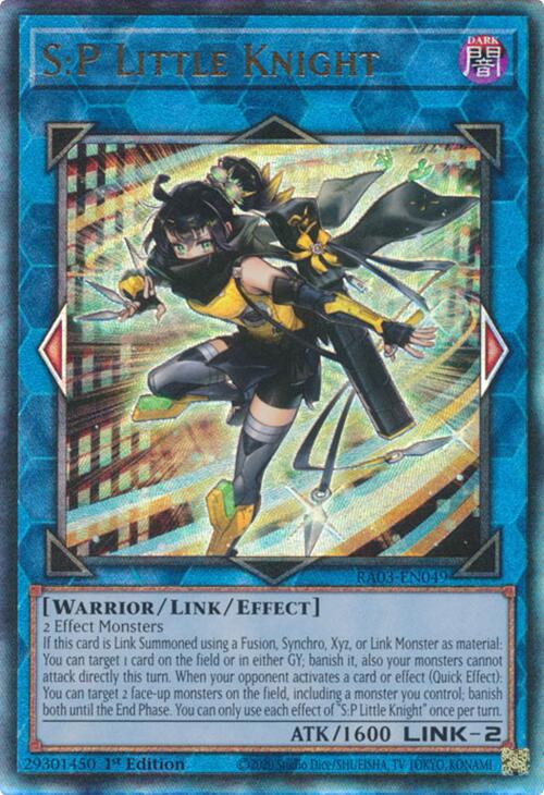 S:P Little Knight (UTR) [RA03-EN049] Prismatic Ultimate Rare | Nerdhalla Games