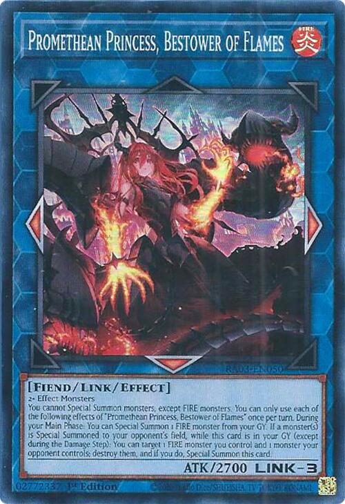 Promethean Princess, Bestower of Flames [RA03-EN050] Super Rare | Nerdhalla Games