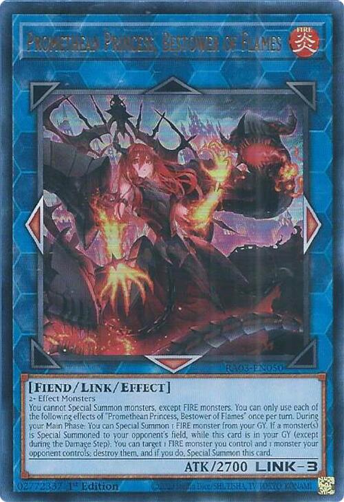 Promethean Princess, Bestower of Flames (UR) [RA03-EN050] Ultra Rare | Nerdhalla Games