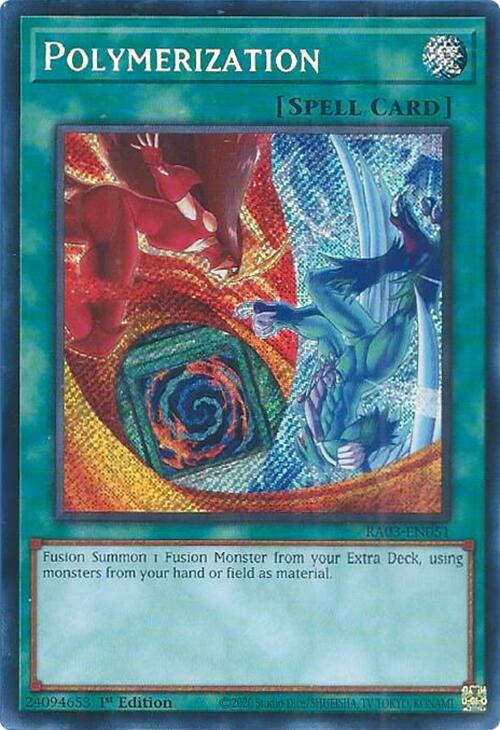 Polymerization (Secret Rare) [RA03-EN051] Secret Rare | Nerdhalla Games