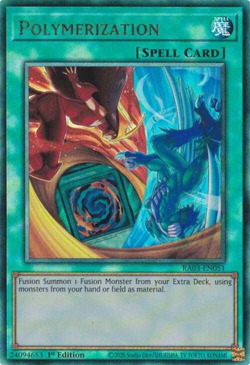 Polymerization (UTR) [RA03-EN051] Prismatic Ultimate Rare | Nerdhalla Games