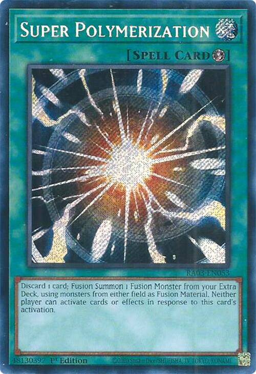 Super Polymerization (Secret Rare) [RA03-EN053] Secret Rare | Nerdhalla Games