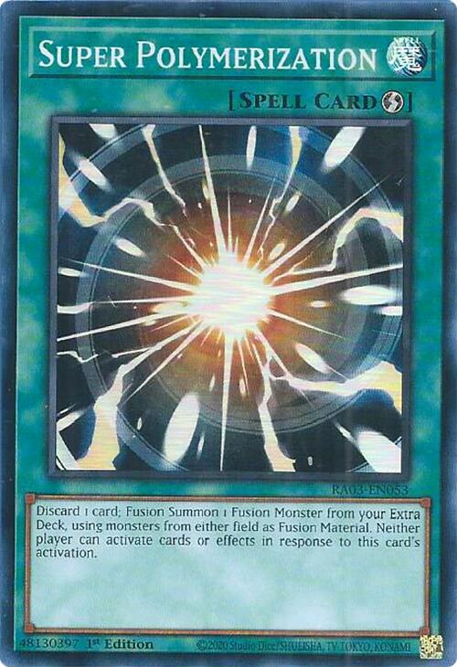 Super Polymerization [RA03-EN053] Super Rare | Nerdhalla Games