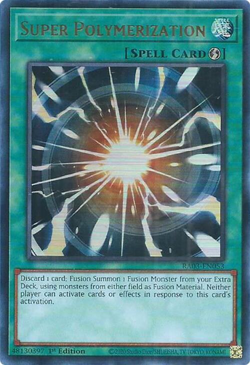 Super Polymerization (UR) [RA03-EN053] Ultra Rare | Nerdhalla Games