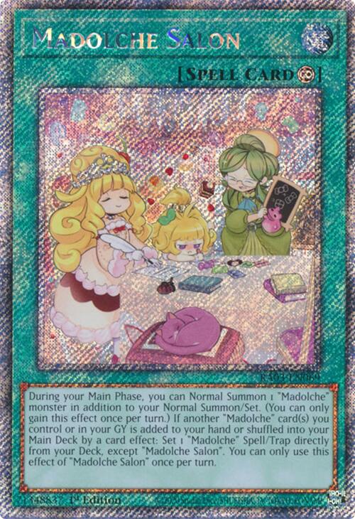 Madolche Salon (Platinum Secret Rare) [RA03-EN069] Platinum Secret Rare | Nerdhalla Games