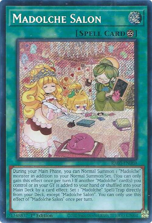 Madolche Salon (Secret Rare) [RA03-EN069] Secret Rare | Nerdhalla Games