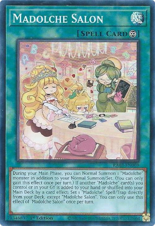 Madolche Salon [RA03-EN069] Super Rare | Nerdhalla Games