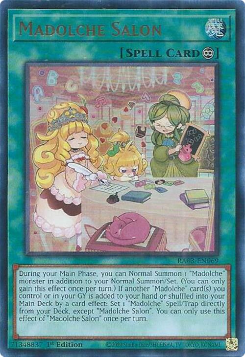 Madolche Salon (UR) [RA03-EN069] Ultra Rare | Nerdhalla Games