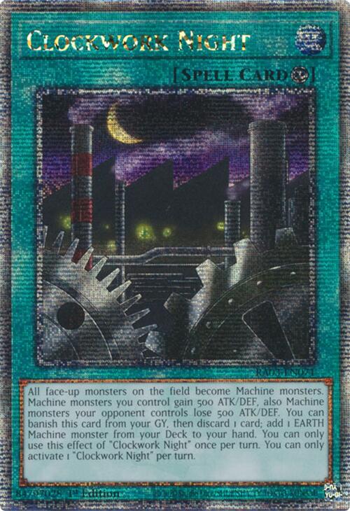 Clockwork Night (Quarter Century Secret Rare) [RA03-EN071] Quarter Century Secret Rare | Nerdhalla Games