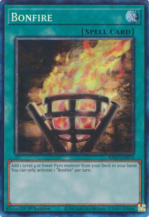 Bonfire (CR) [RA03-EN073] Prismatic Collector's Rare | Nerdhalla Games