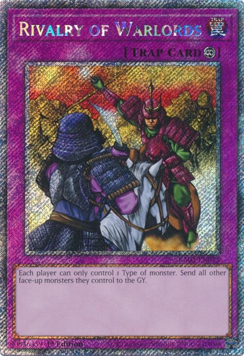 Rivalry of Warlords (Platinum Secret Rare) [RA03-EN075] Platinum Secret Rare | Nerdhalla Games