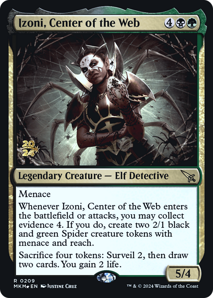 Izoni, Center of the Web [Murders at Karlov Manor Prerelease Promos] | Nerdhalla Games