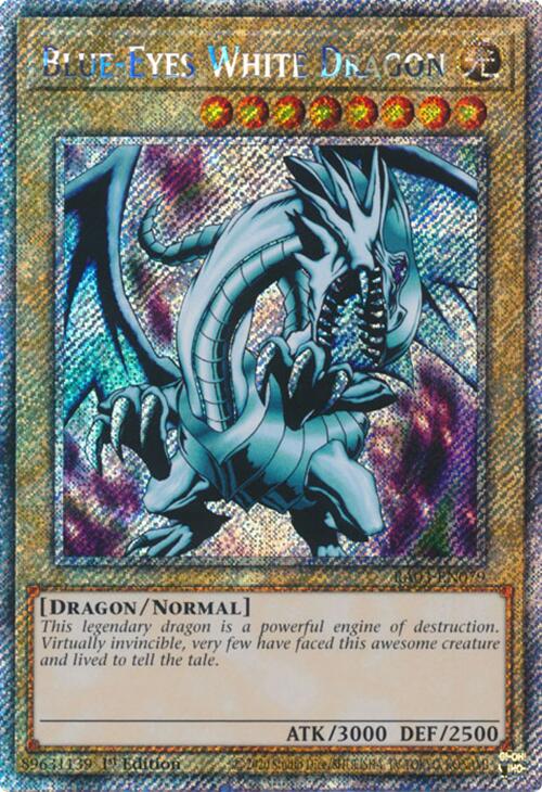 Blue-Eyes White Dragon (Platinum Secret Rare) [RA03-EN079] Platinum Secret Rare | Nerdhalla Games