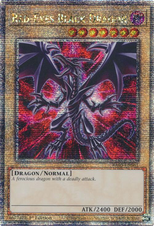 Red-Eyes Black Dragon (Quarter Century Secret Rare) [RA03-EN081] Quarter Century Secret Rare | Nerdhalla Games