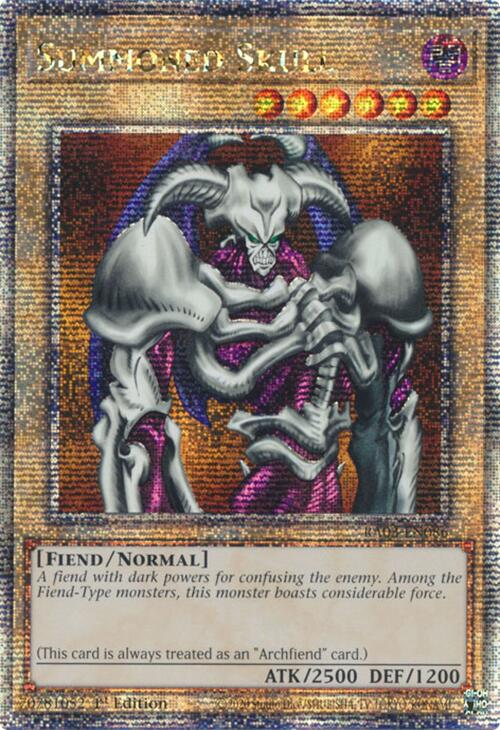 Summoned Skull (Quarter Century Secret Rare) [RA03-EN086] Quarter Century Secret Rare | Nerdhalla Games