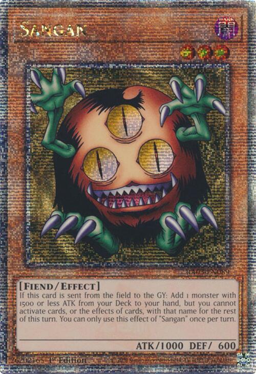 Sangan (Quarter Century Secret Rare) [RA03-EN089] Quarter Century Secret Rare | Nerdhalla Games