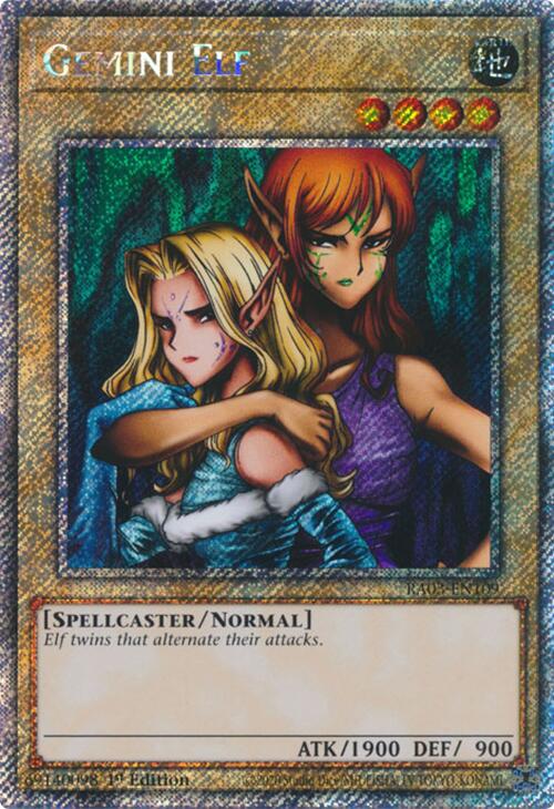 Gemini Elf (Platinum Secret Rare) [RA03-EN109] Platinum Secret Rare | Nerdhalla Games