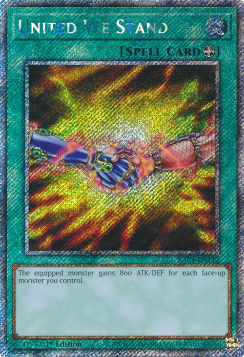 United We Stand (Platinum Secret Rare) [RA03-EN112] Platinum Secret Rare | Nerdhalla Games