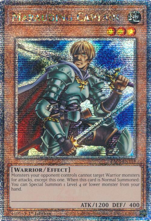 Marauding Captain (Quarter Century Secret Rare) [RA03-EN118] Quarter Century Secret Rare | Nerdhalla Games