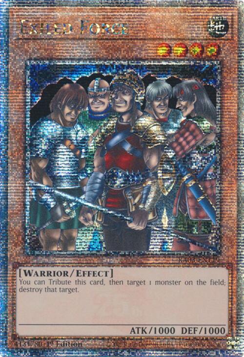 Exiled Force (Quarter Century Secret Rare) [RA03-EN119] Quarter Century Secret Rare | Nerdhalla Games