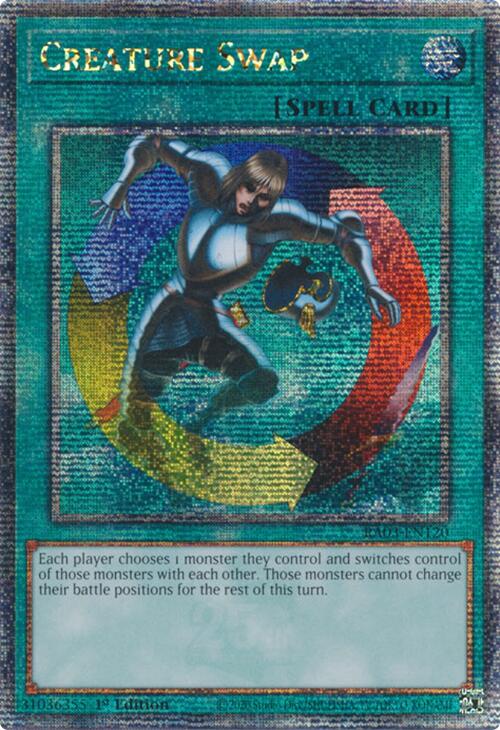 Creature Swap (Quarter Century Secret Rare) [RA03-EN120] Quarter Century Secret Rare | Nerdhalla Games