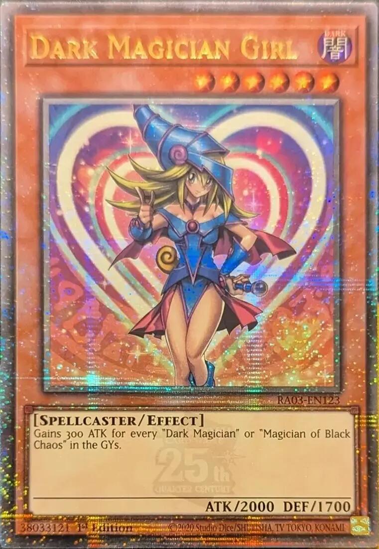 Dark Magician Girl (Quarter Century Secret Rare) [RA03-EN123] Quarter Century Secret Rare | Nerdhalla Games