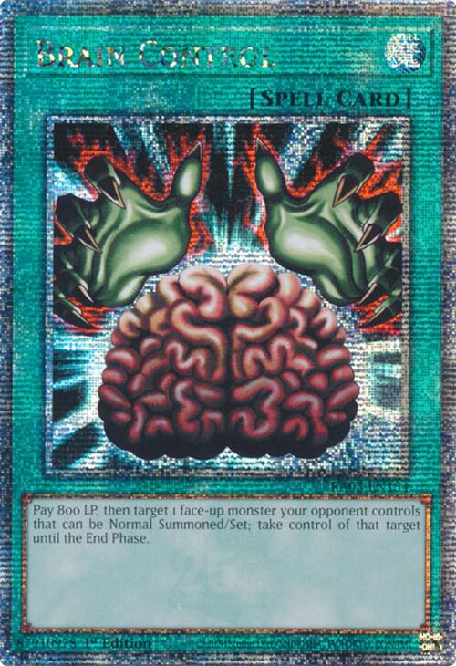 Brain Control (Quarter Century Secret Rare) [RA03-EN154] Quarter Century Secret Rare | Nerdhalla Games