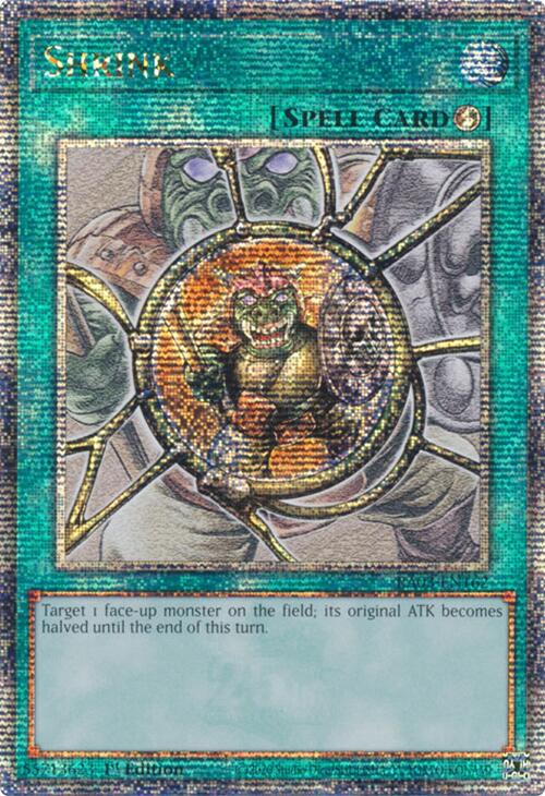 Shrink (Quarter Century Secret Rare) [RA03-EN162] Quarter Century Secret Rare | Nerdhalla Games